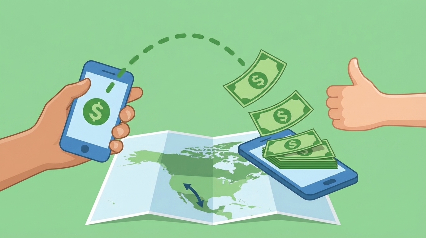 Las 8 mejores apps para enviar remesas de USA a México