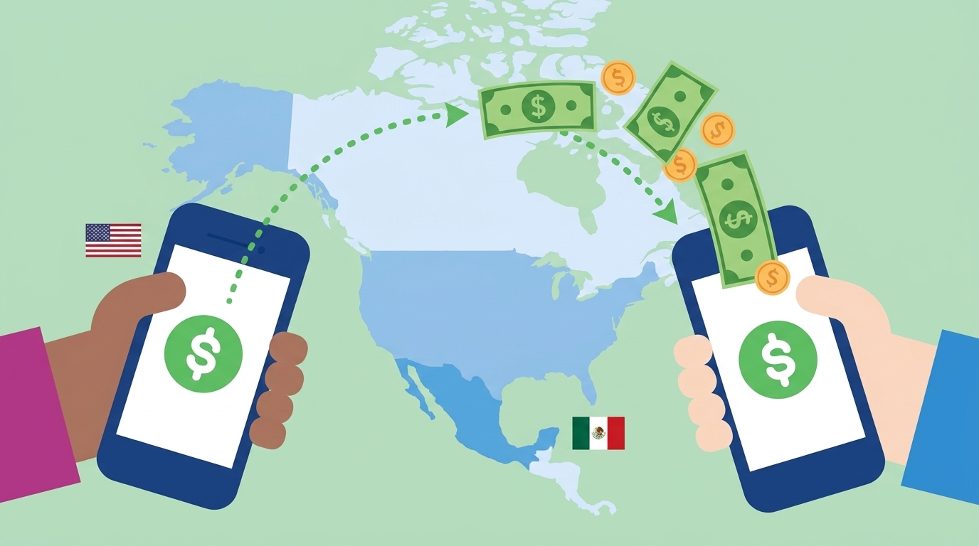 La forma más barata de enviar dinero a México desde EE.UU.