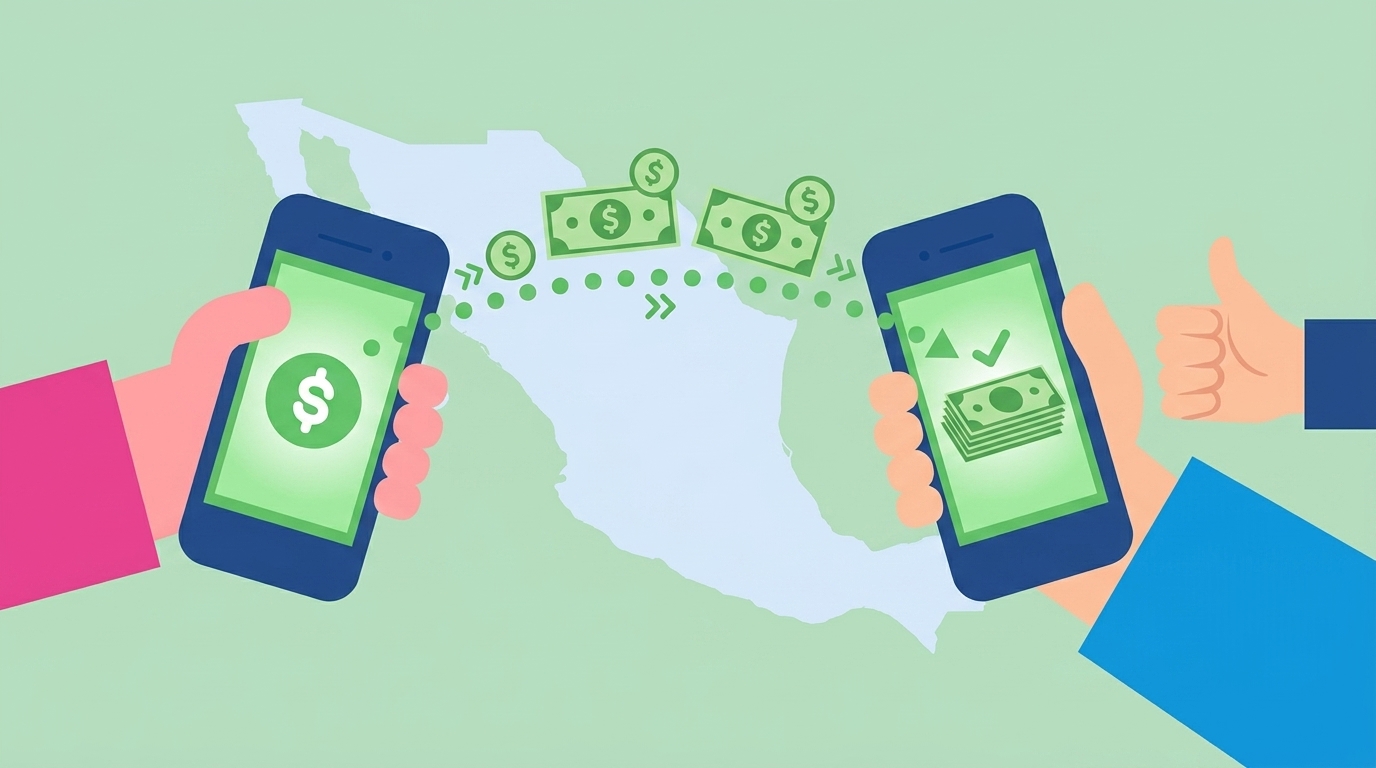 Mejores apps para enviar dinero rápido a México en 2026