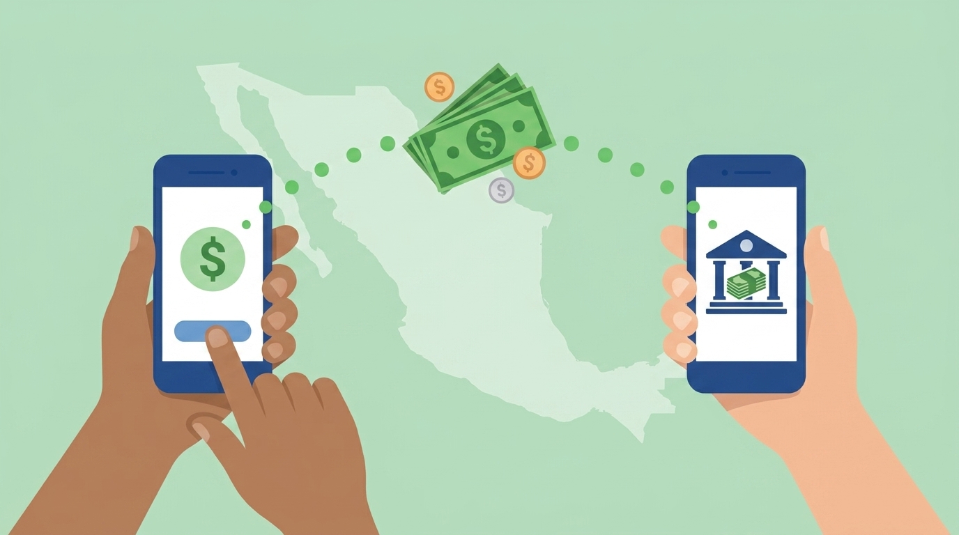 Mejor app para enviar dinero a cuenta bancaria en México