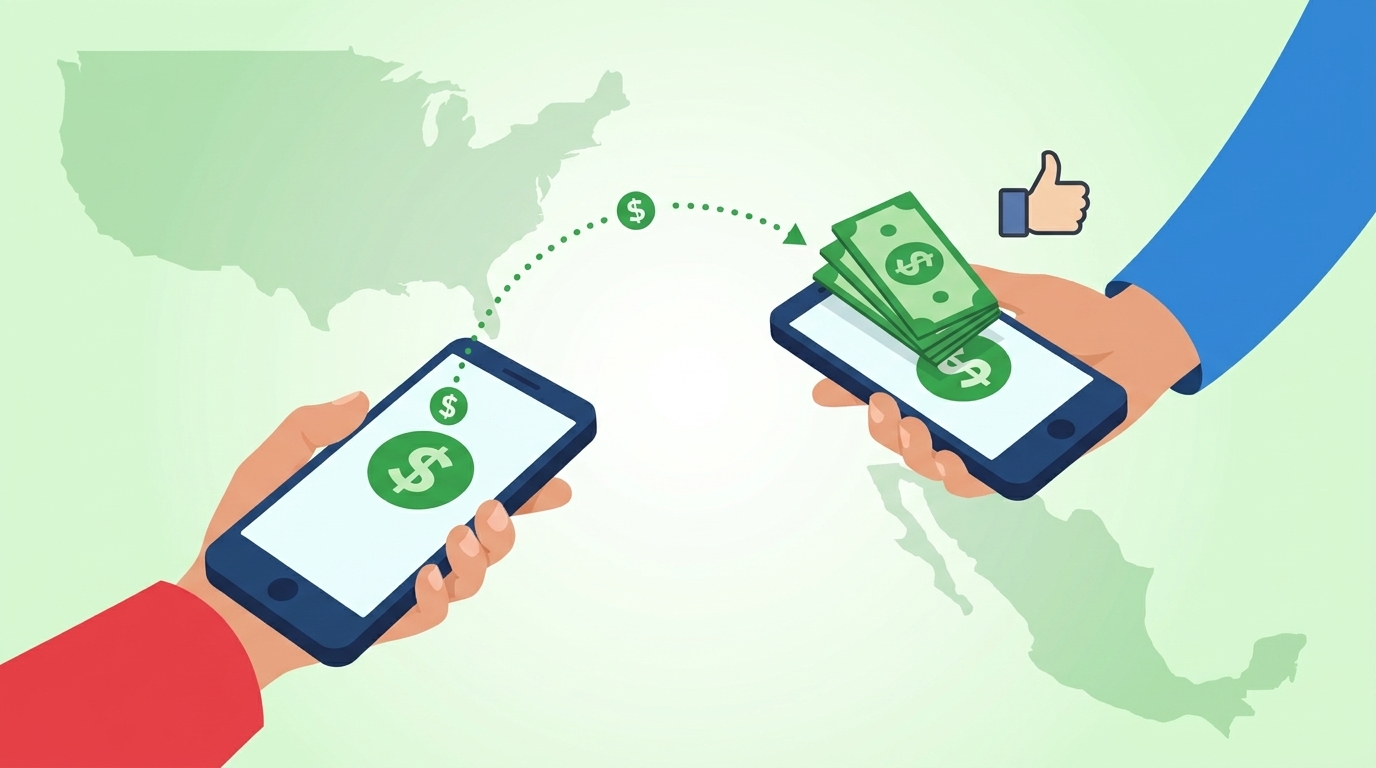 Mejores apps para enviar dinero de USA a México 2026