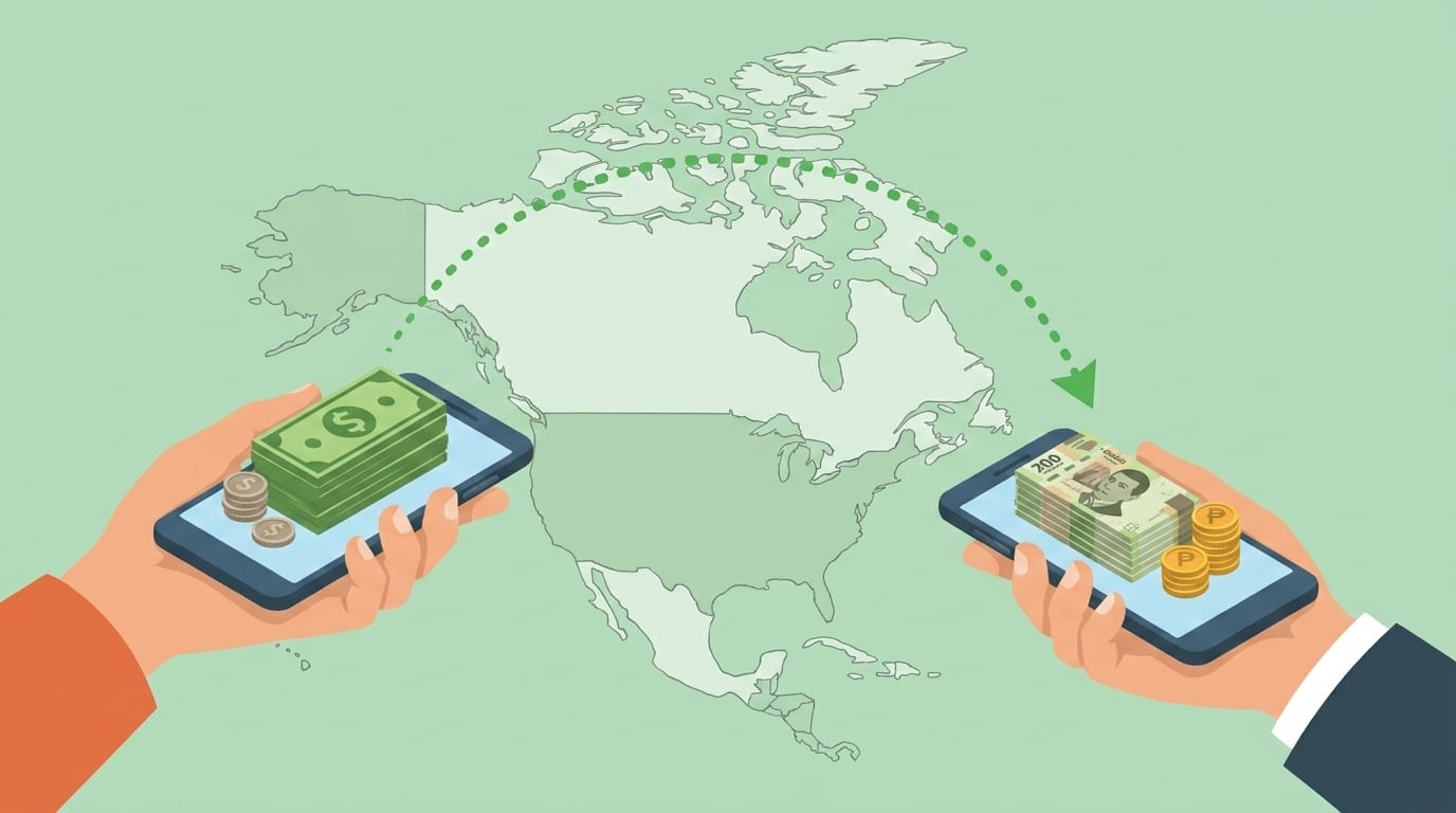Mejor tipo de cambio de dólar a peso: apps de remesas 2026